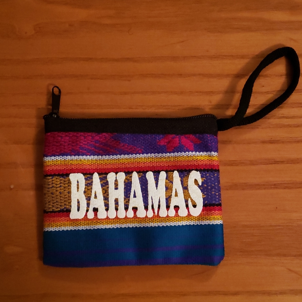 4' Authentic Bahamas Money Pouch